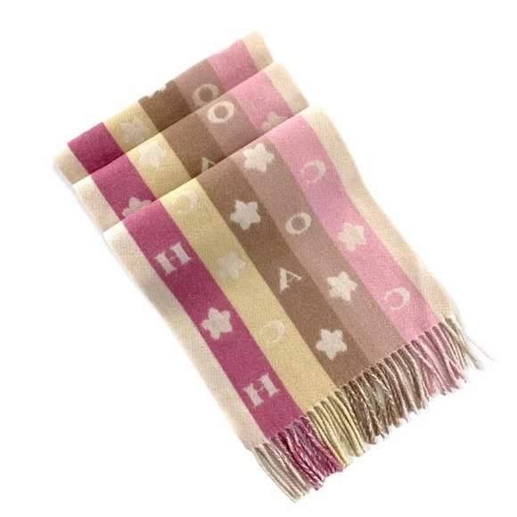 Coach Stars Striped Print Muffler, NWOT, Never worn - Picture 6 of 6